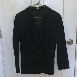 Wilson’s Black Suede Jacket